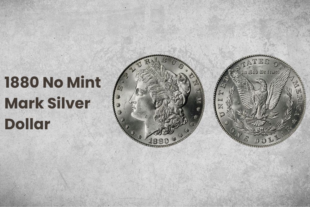 1880 No Mint Mark Silver Dollar