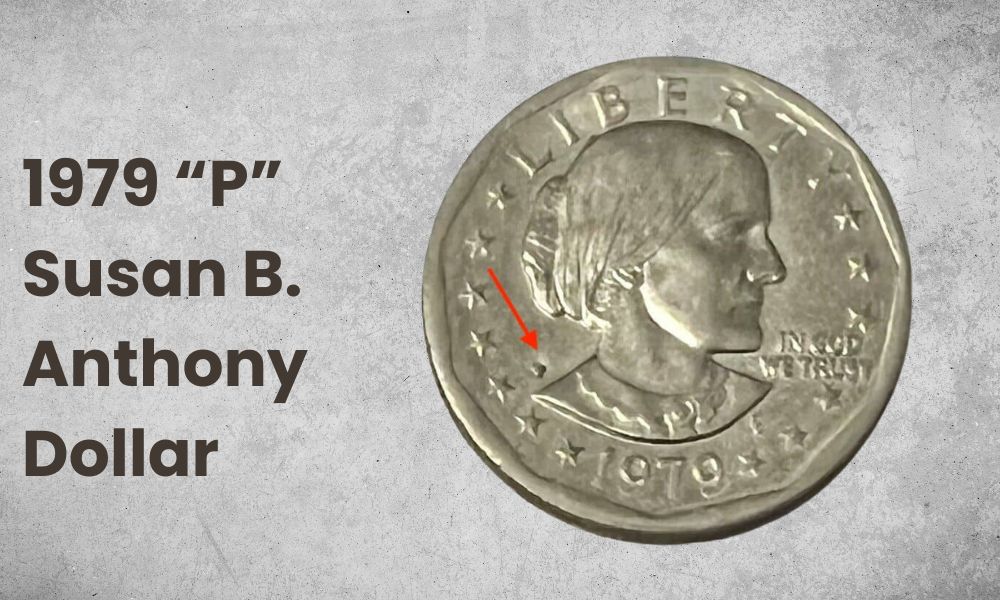 1979 “P” Susan B. Anthony Dollar