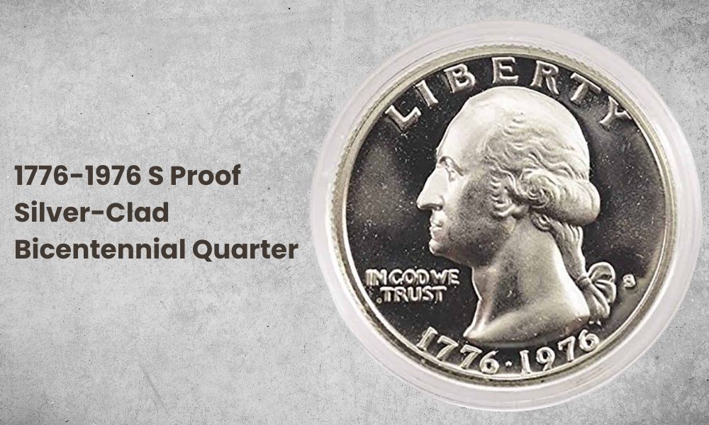 1776-1976 S Proof Silver-Clad Bicentennial Quarter