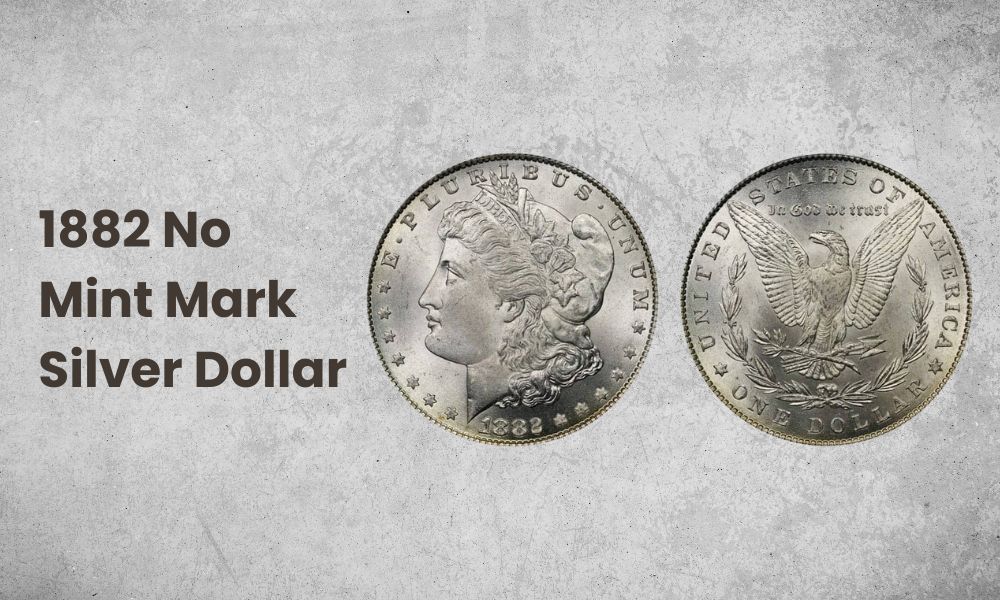1882 No Mint Mark Silver Dollar
