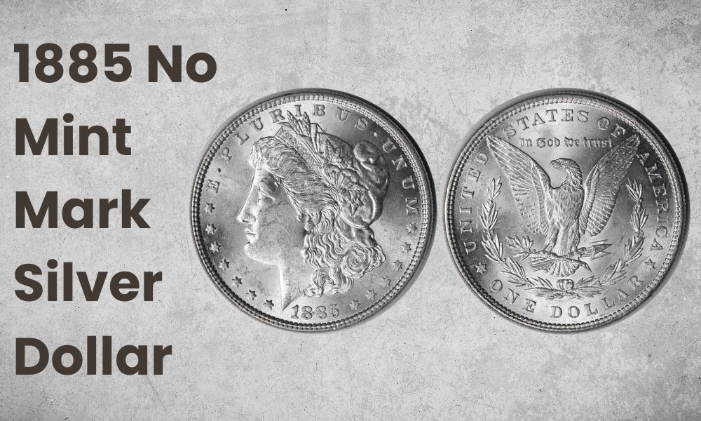 1885 No Mint Mark Silver Dollar