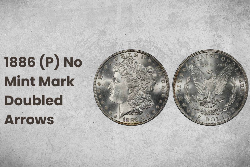 1886 (P) No Mint Mark Doubled Arrows