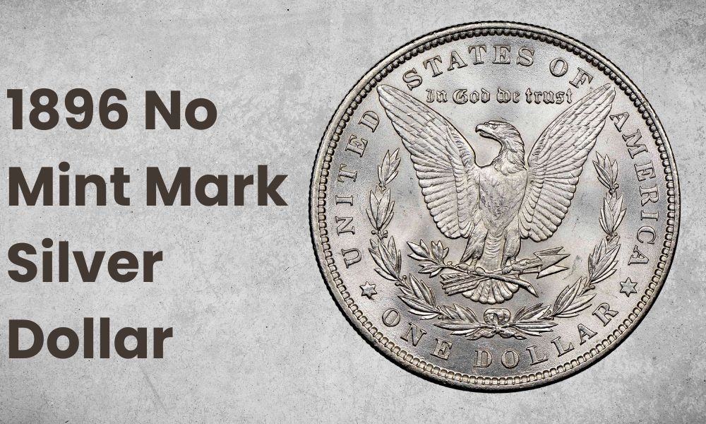 1896 No Mint Mark Silver Dollar