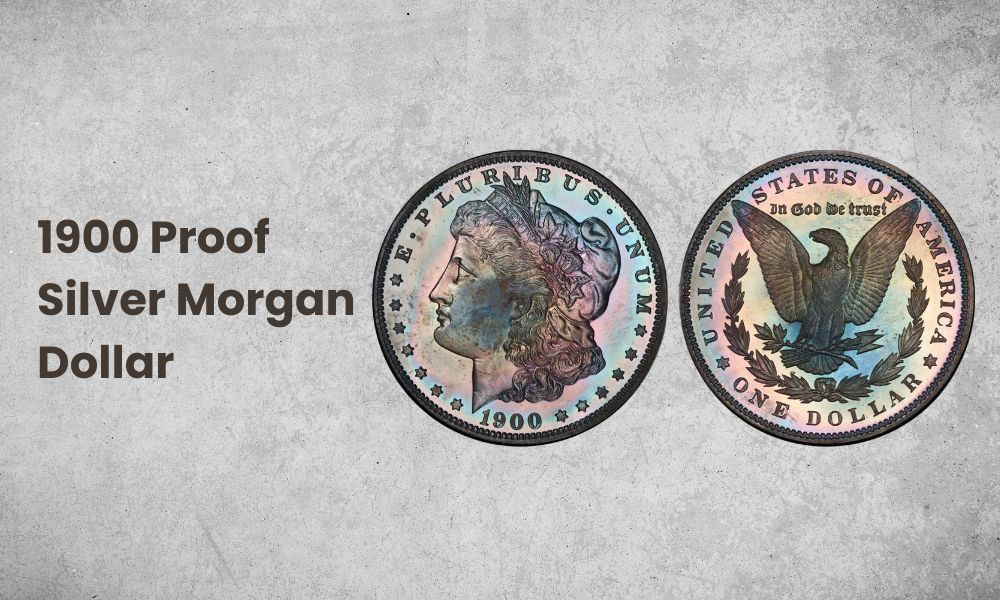 1900 Proof Silver Morgan Dollar