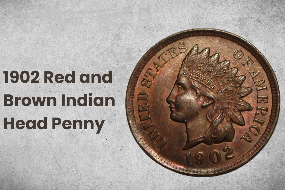 1902 Red and Brown Indian Head Penny