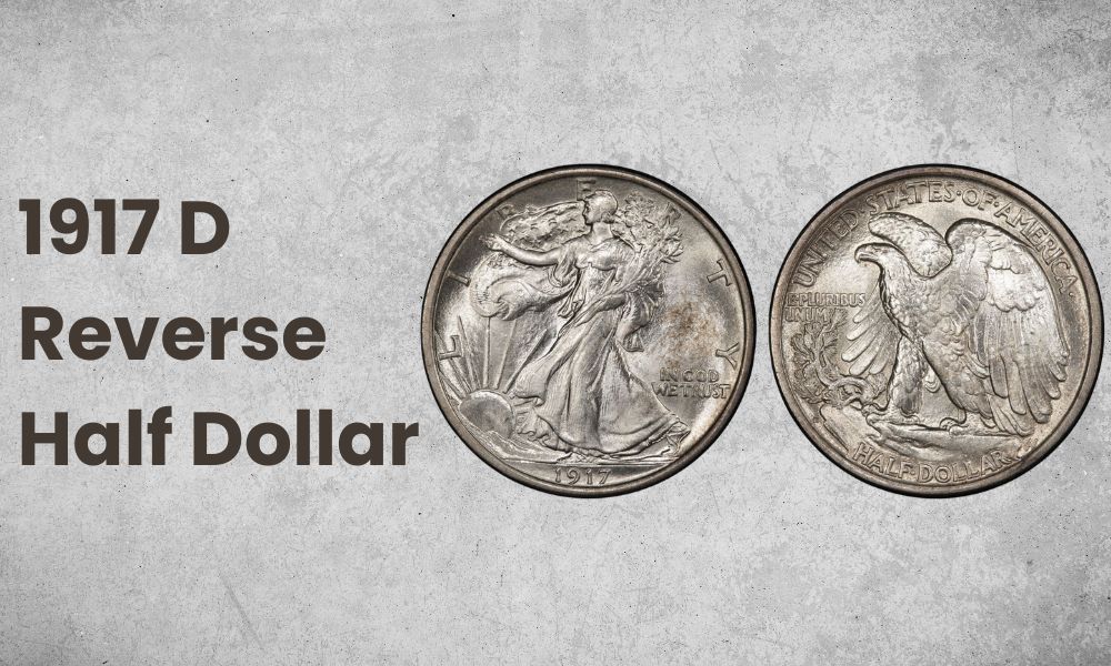 1917 D Reverse Half Dollar