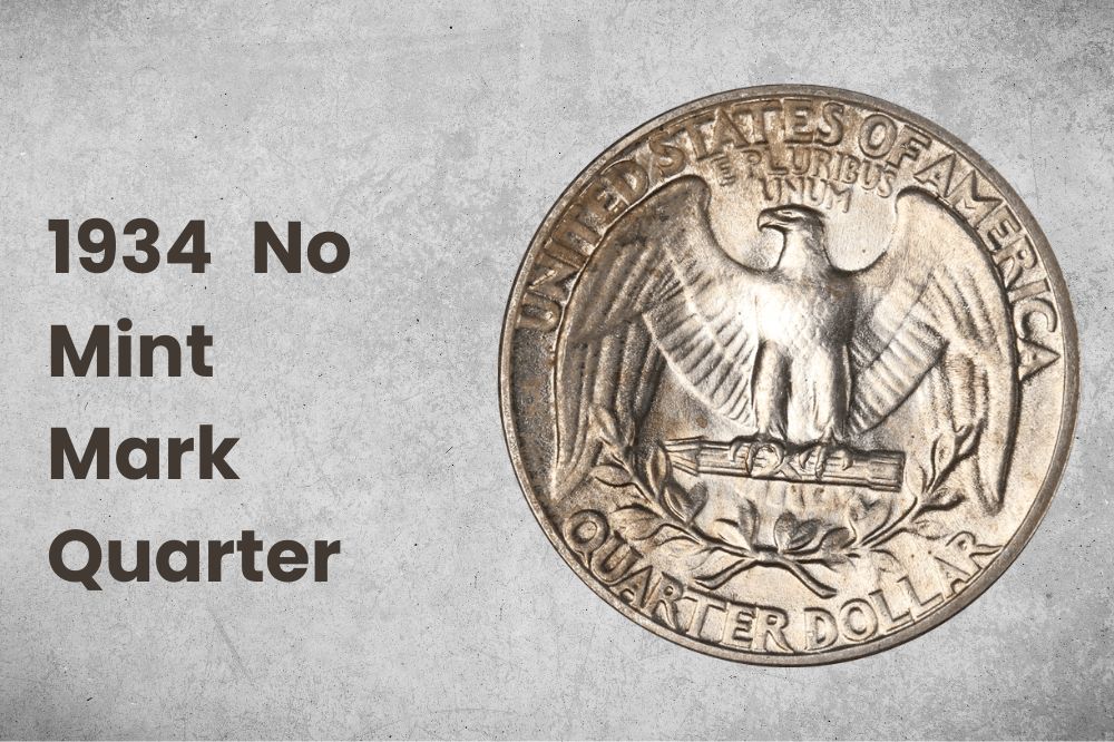 1934 No Mint Mark Quarter