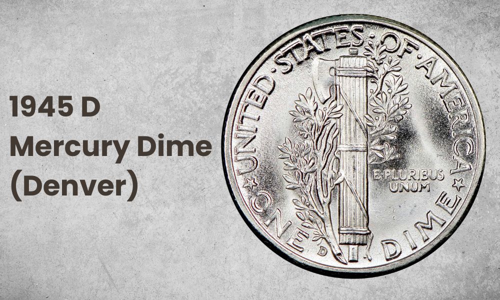 1945 D Mercury Dime (Denver)