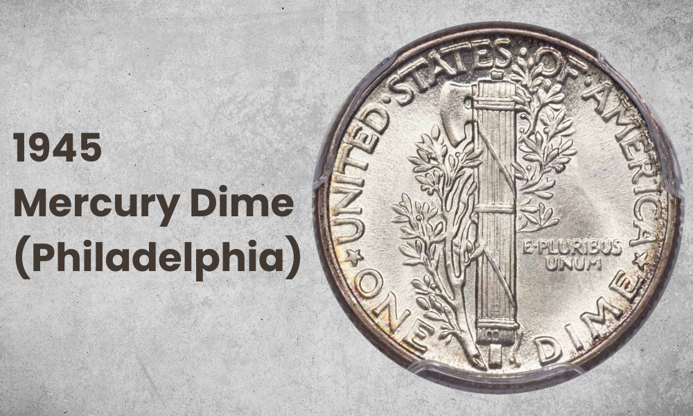 1945 Mercury Dime (Philadelphia)