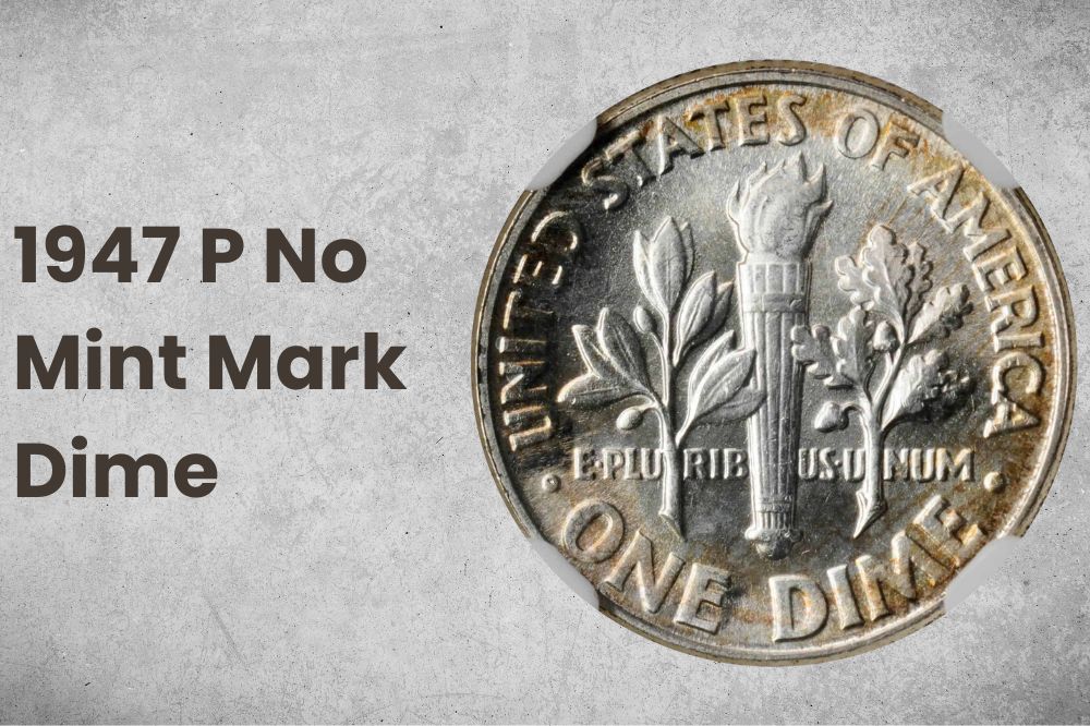 1947 P No Mint Mark Dime