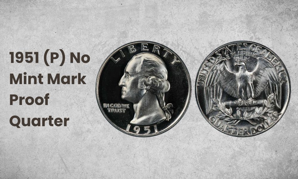 1951 (P) No Mint Mark Proof Quarter