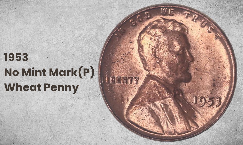 1953 No Mint Mark(P)Wheat Penny