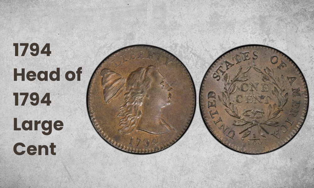 1794 Head of 1794 large cent