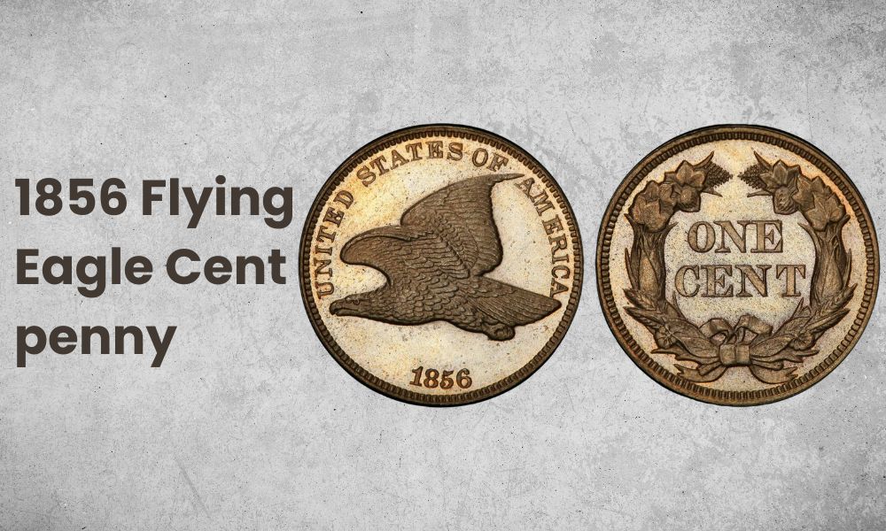 1856 Flying Eagle Cent penny
