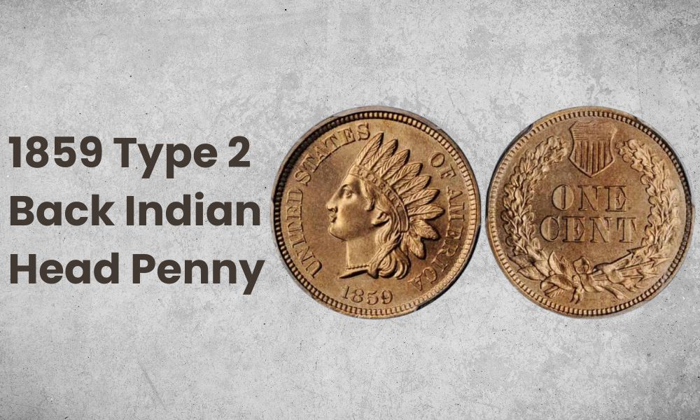 1859 Type 2 Back Indian Head Penny