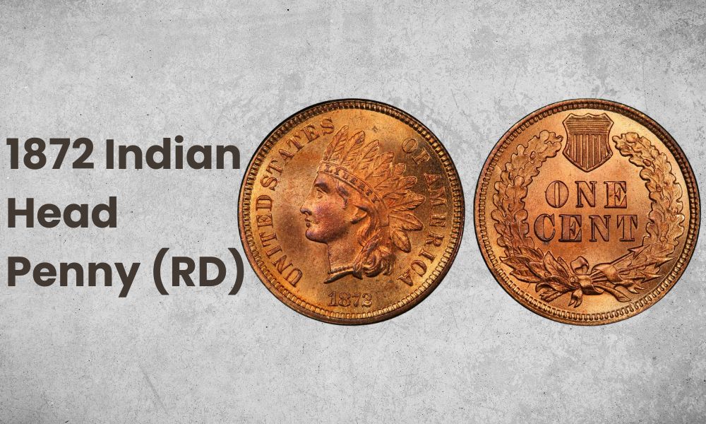 1872 Indian Head Penny (RD)