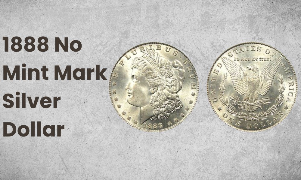 1888 No Mint Mark Silver Dollar