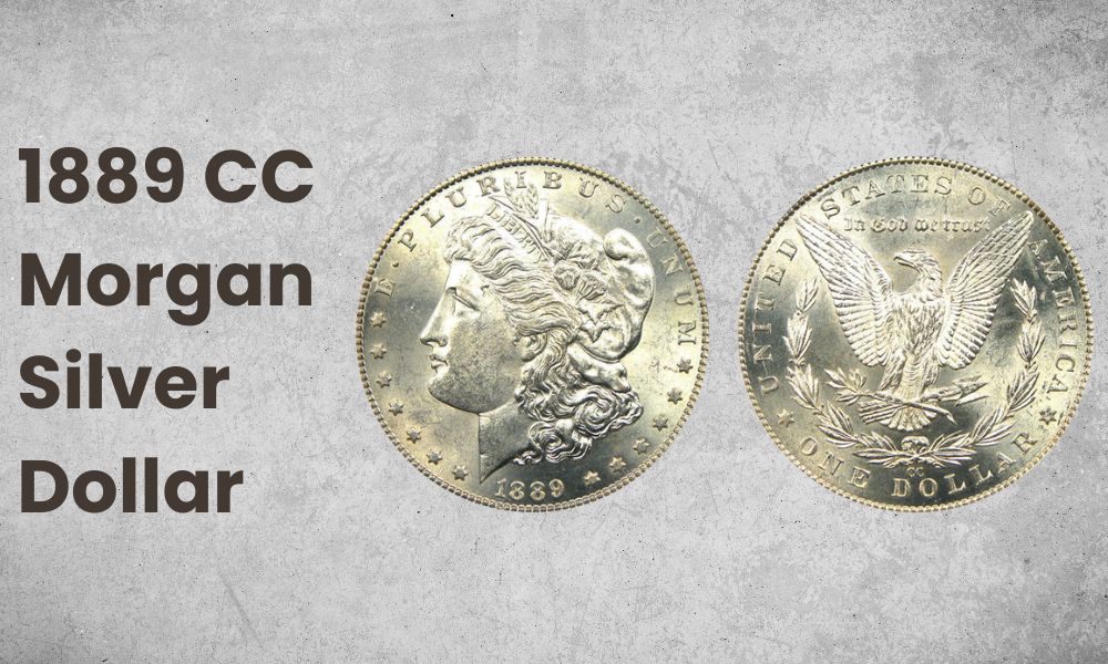 1889 CC Morgan Silver Dollar