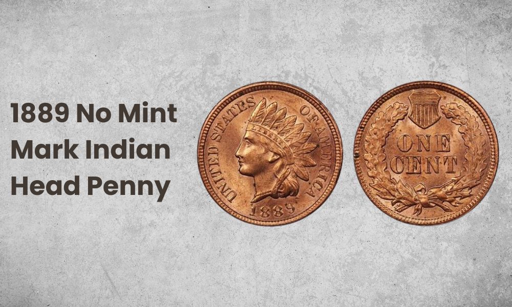 1889 No Mint Mark Indian Head Penny