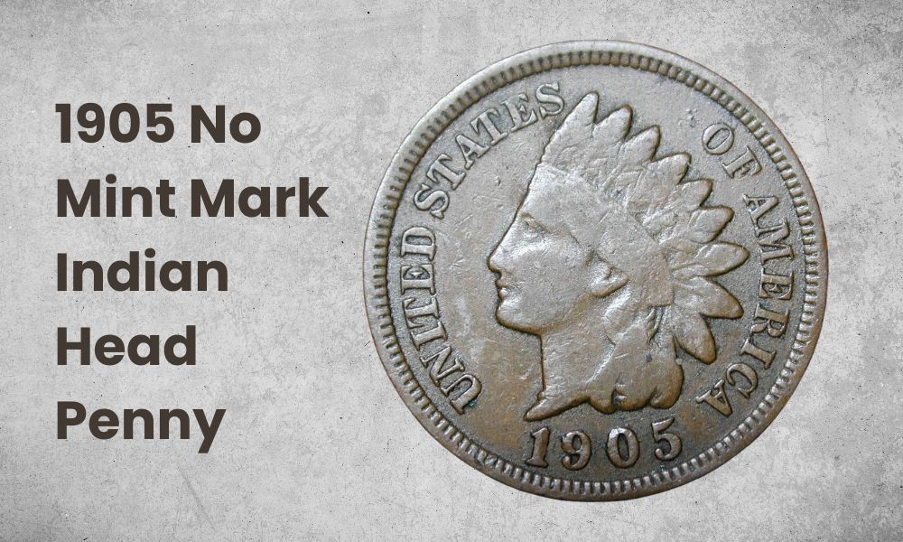 1905 Indian Head Penny No Mint Mark