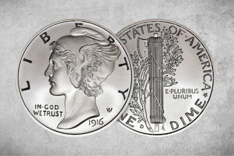1916 Dime Value