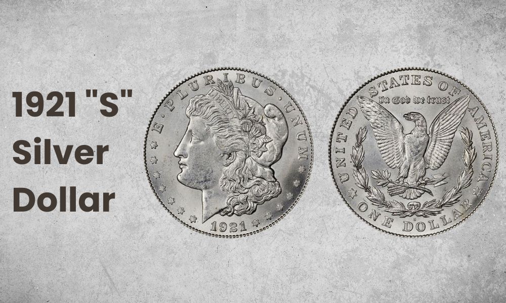 1921 "S" Silver Dollar