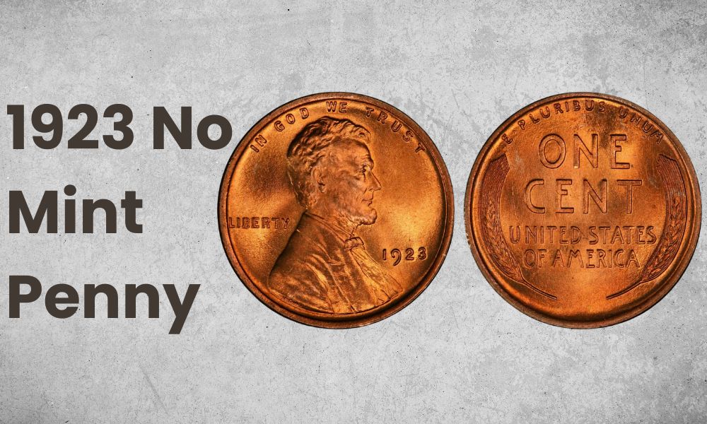 1923 No Mint Penny