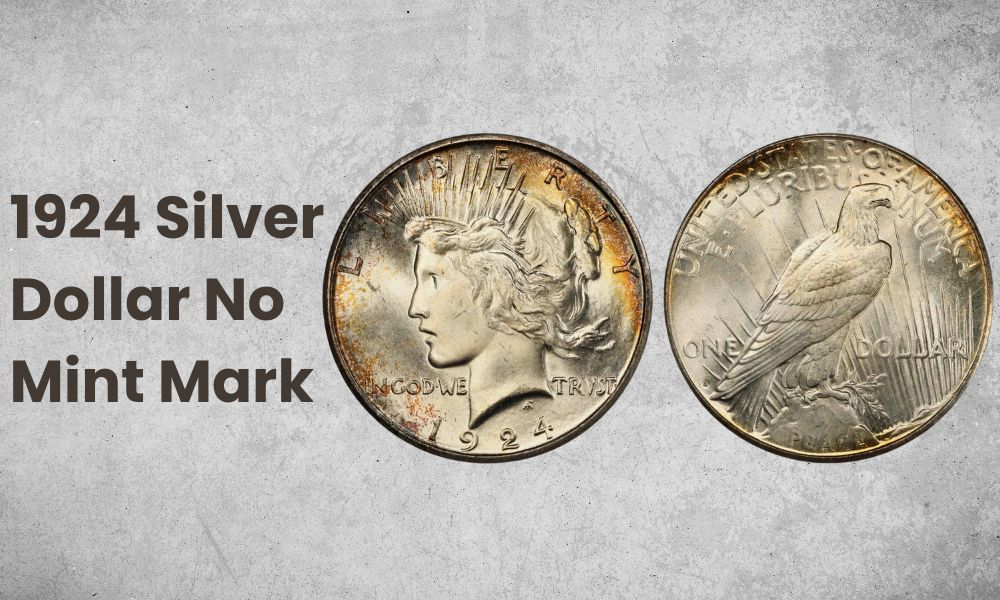 1924 Silver Dollar No Mint Mark
