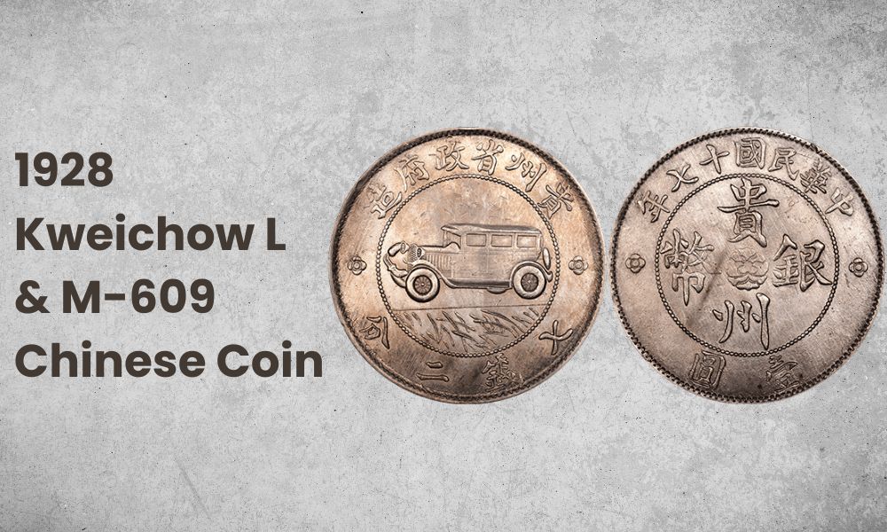 1928 Kweichow L & M-609 Chinese Coin