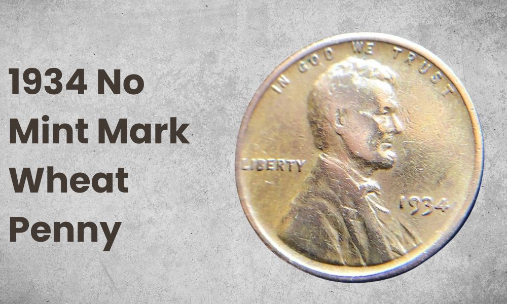 1934 No Mint Mark Wheat Penny