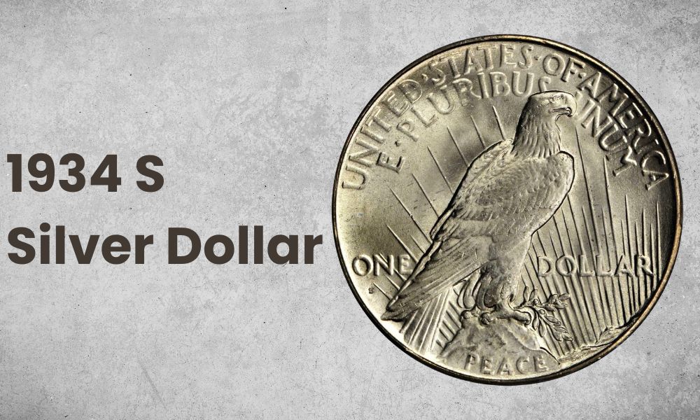 1934 S Silver Dollar