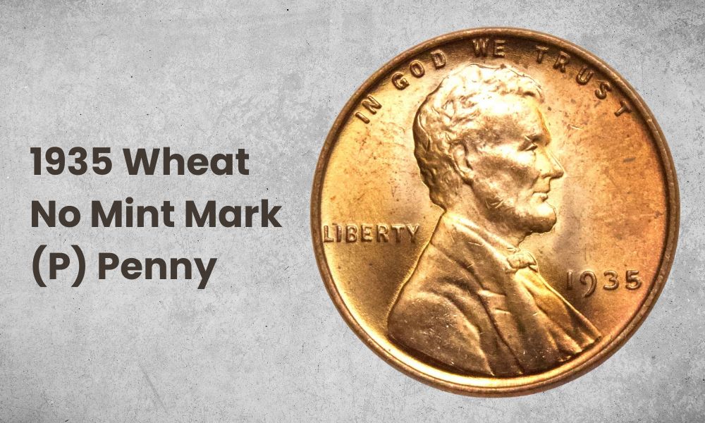 1935 Wheat No Mint Mark (P) Penny 