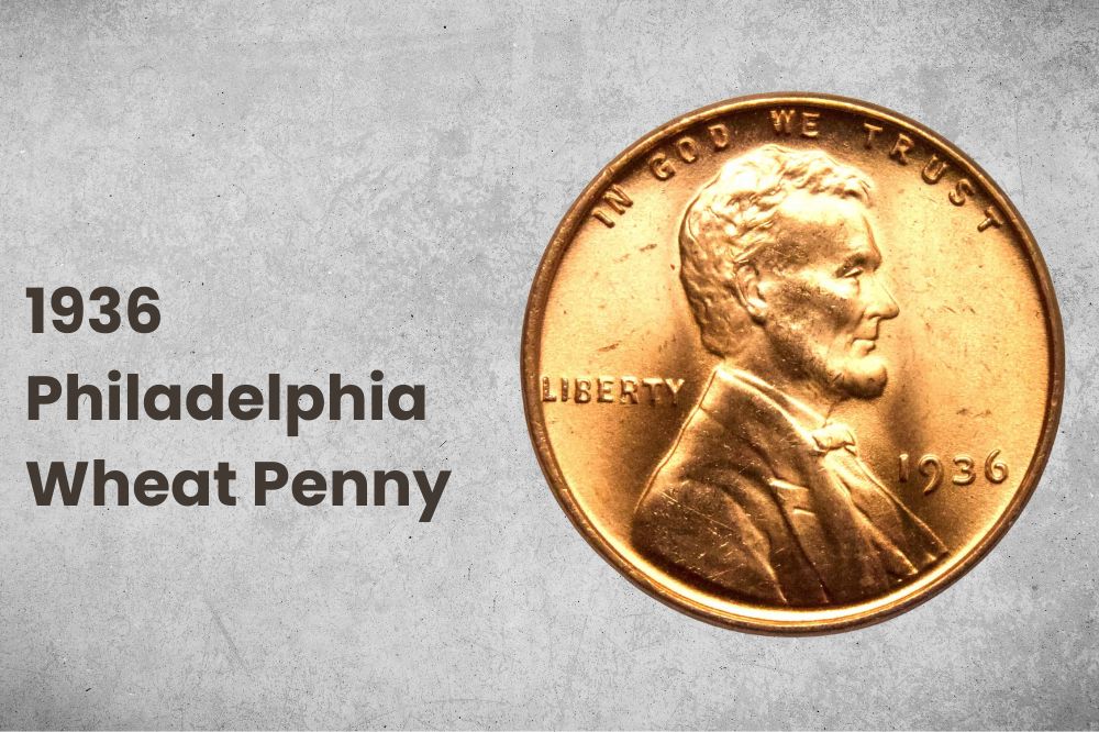 1936 Philadelphia Wheat Penny
