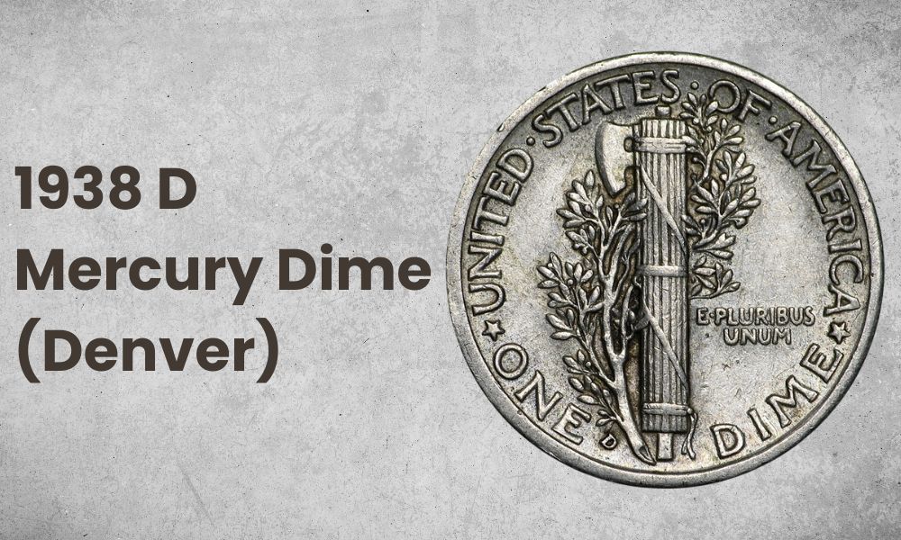 1938 D Mercury Dime (Denver)