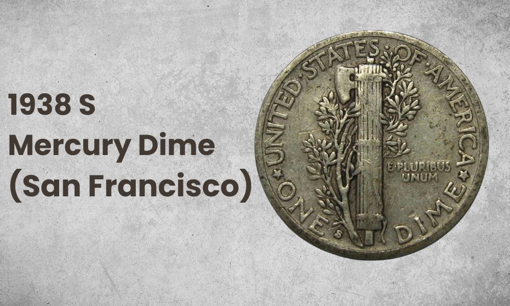 1938 S Mercury Dime (San Francisco)