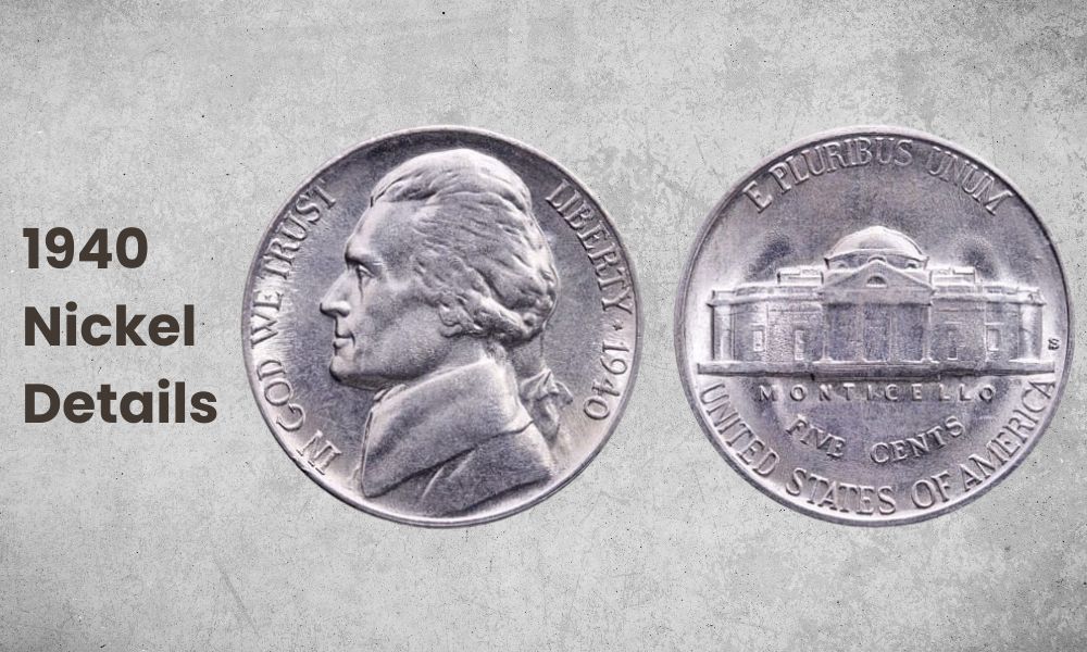 1940 Nickel Details