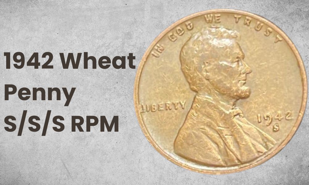 1942 Wheat Penny S/S/S RPM