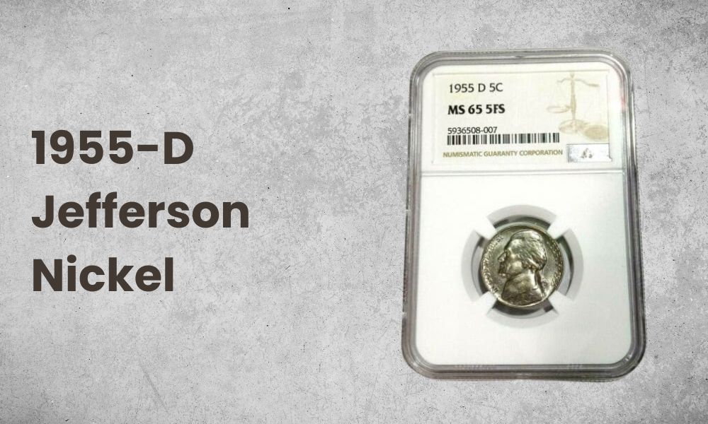 1955-D Jefferson Nickel