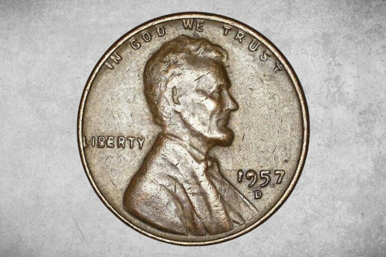 1957 Wheat Penny Value