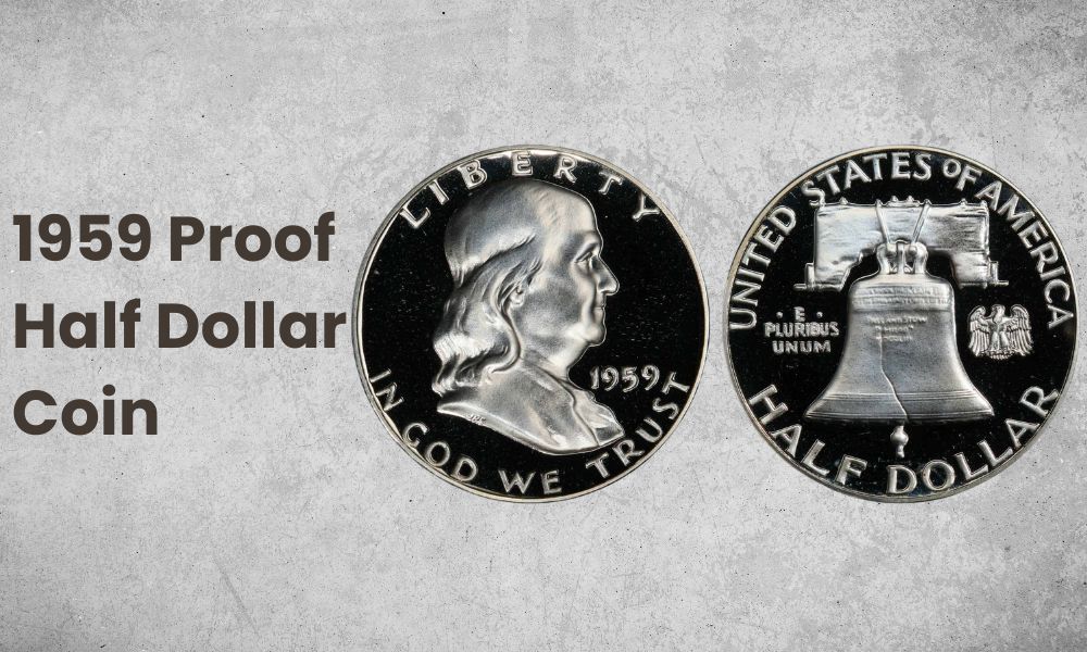 1959 Proof Half Dollar Coin