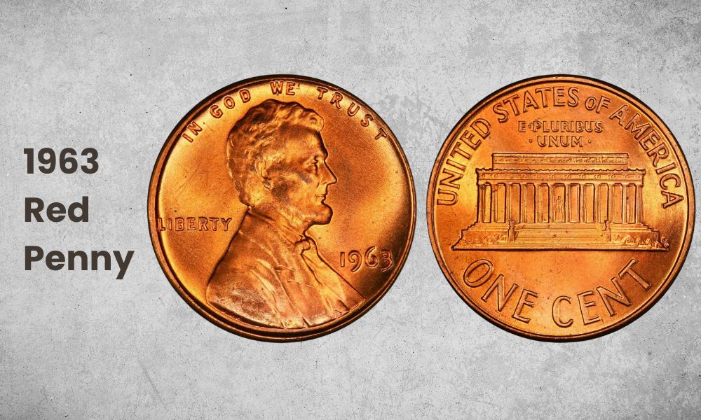 1963 Red Penny