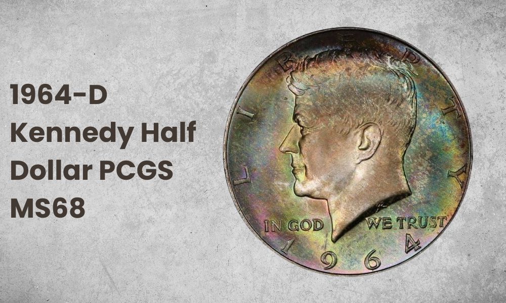 1964-D Kennedy Half Dollar PCGS MS68