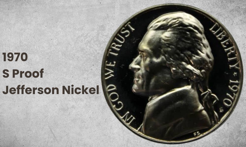 1970 S Proof Jefferson Nickel
