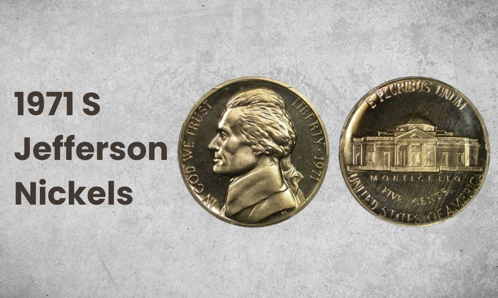 1971 S Jefferson Nickels