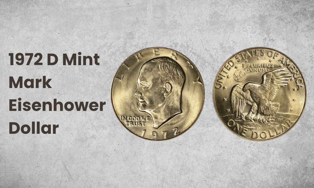 1972 D Mint Mark Eisenhower Dollar