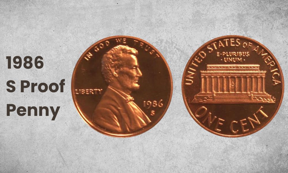 1986 S Proof Penny Value
