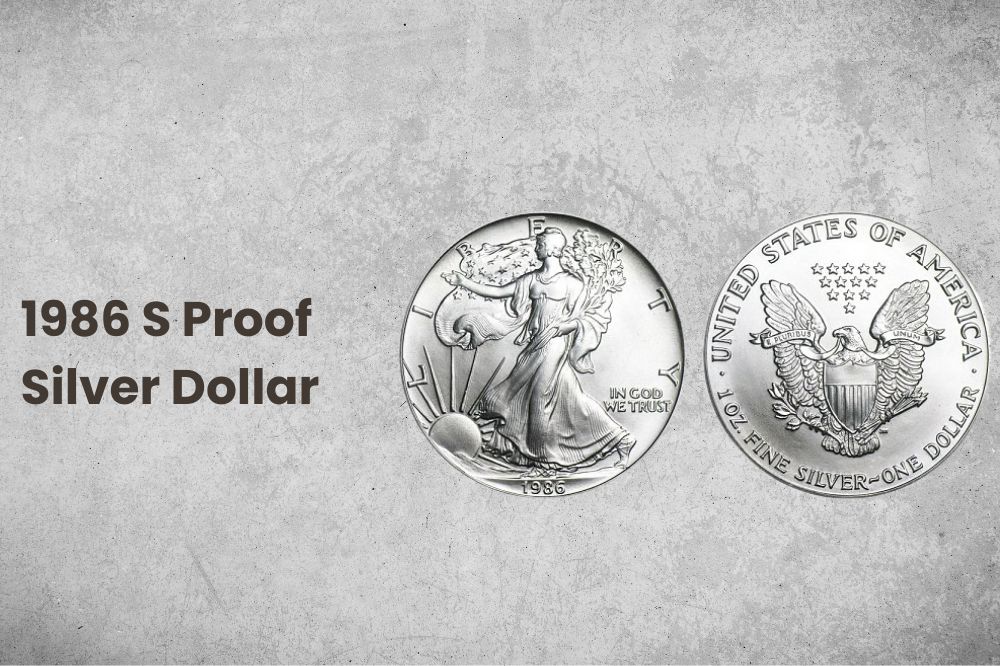 1986 S Proof Silver Dollar