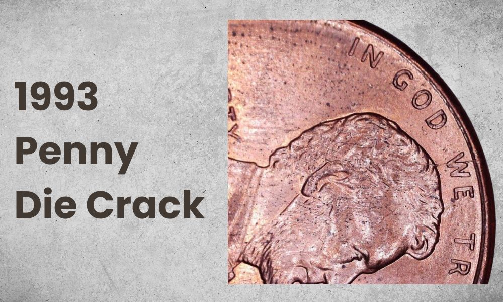 1993 Penny Die Crack