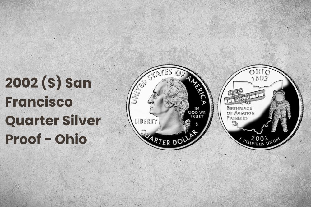 2002 (S) San Francisco Quarter Silver Proof - Ohio