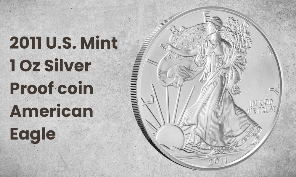 2011 U.S. Mint 1 Oz Silver Proof coin American Eagle